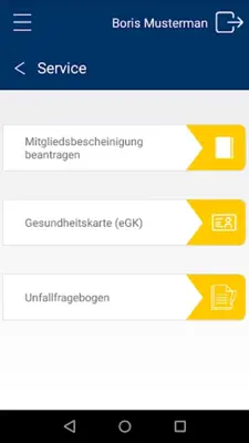 Bertelsmann BKK-App android App screenshot 0